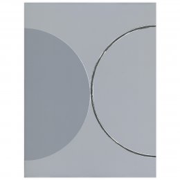 Décalage #06, 2022Peinture vinylique sur toile marouflée sur châssis en aluminium, 24,5 x 32,5 cm 