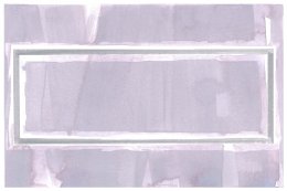 Bord #07 Aquarelle et vinylique sur papier marouflé sur aluminium, 29x19 cm