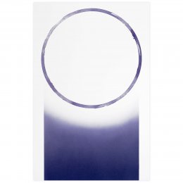 Aqua #02, 2020Vinylique sur papier marouflé sur aluminium, 60 x 92 cm 