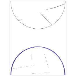  C_N°10, 2024Graphite et peinture vinylique sur papier marouflé sur châssis en aluminium62 x 47 cm