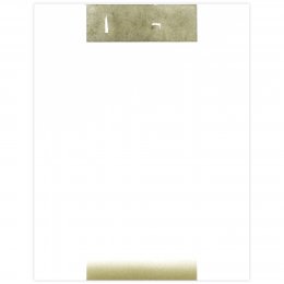 Murmure #12, 2021Peinture vinylique sur papier marouflée sur châssis en aluminium, 18 x 24 cm 