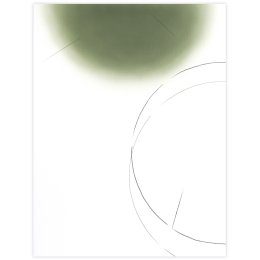  R_N°02, 2024Peinture vinylique, graphite et mine polychrome sur papier marouflé sur châssis en aluminium62 x 47 cm