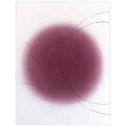  R_N°03, 2024Peinture vinylique, graphite et mine polychrome sur papier marouflé sur châssis en aluminium62 x 47 cm