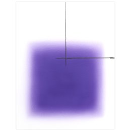 Square N°10, 2024Peinture vinylique et graphite sur toile marouflé sur châssis en aluminium26,5 x 20,5 cm