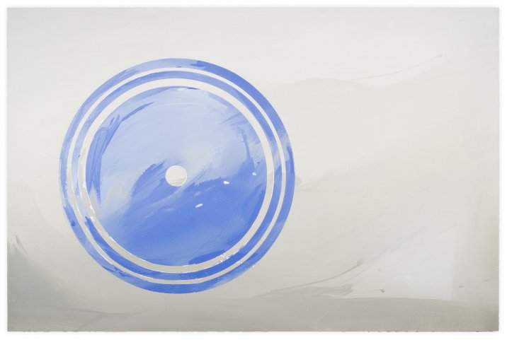 Outil #04Vinylique sur aluminium, 70 x 50 cm - Vendu 
