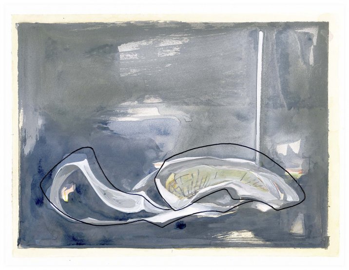  21Gouache sur papier 33x27 cm