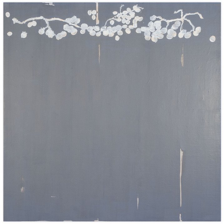 White grapesOil on canvas 80x80 cm