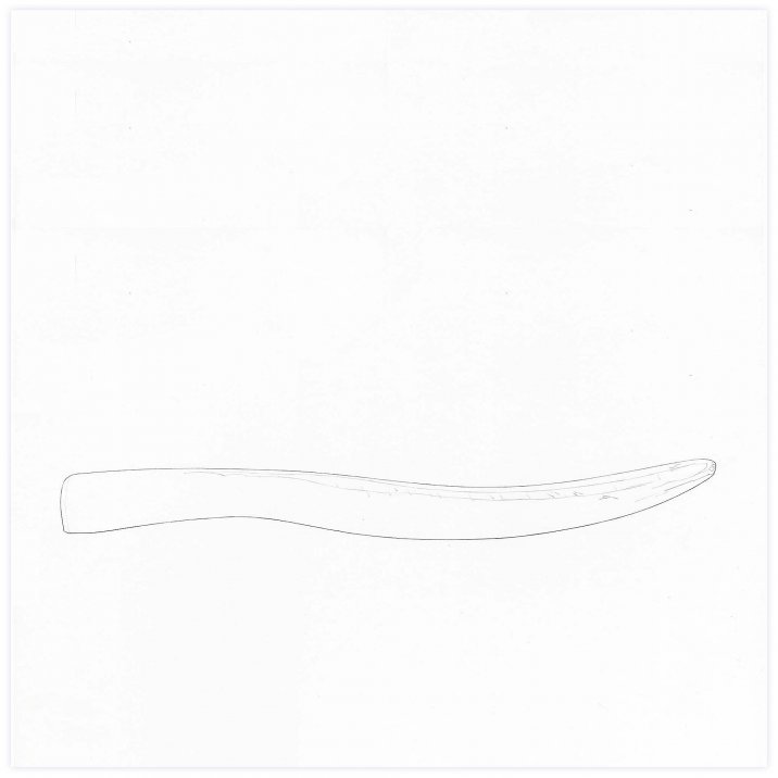 Outil de buis - [*->http://www.xtraces.com/2013_06_01_archive.html] - Collection M.M. Graphite sur papier 65x50 cm