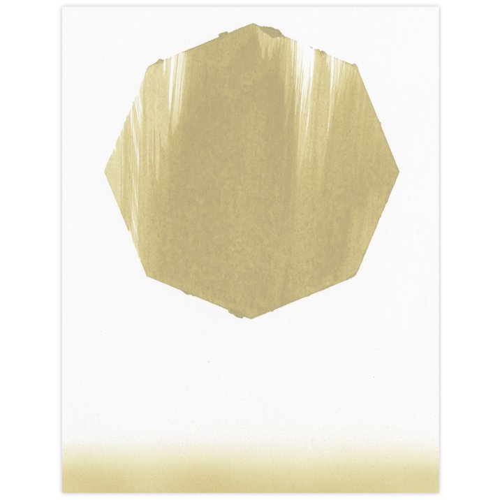 Again #11, 2023Peinture vinylique sur papier marouflée sur châssis en aluminium, 14 x 18 cm 