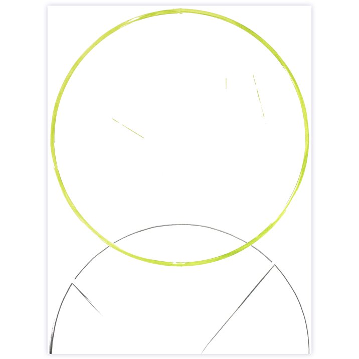  C_N°09, 2024Graphite et peinture vinylique sur papier marouflé sur châssis en aluminium62 x 47 cm