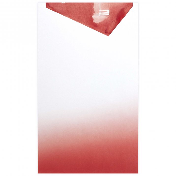 Découpe #02Peinture sur papier marouflé sur aluminium, 27x46 cm