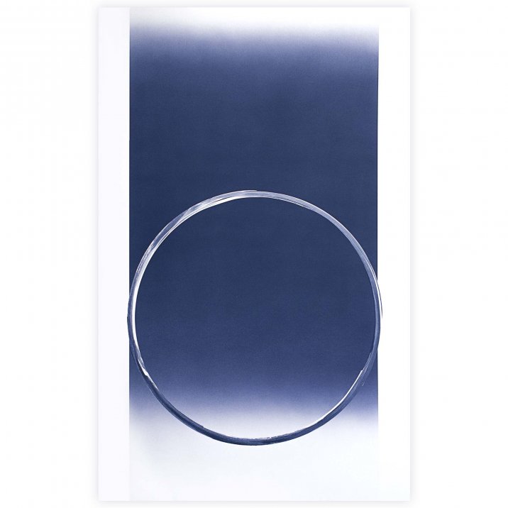 Crossing #01, 2019 Vinyl on paper mounted on aluminum, 60 x 95 cm 