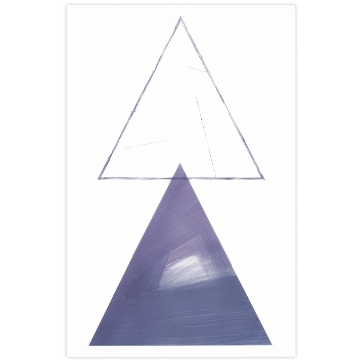 Encore #01, 2023Peinture vinylique sur toile marouflée sur châssis en aluminium, 41 x 63 cm 