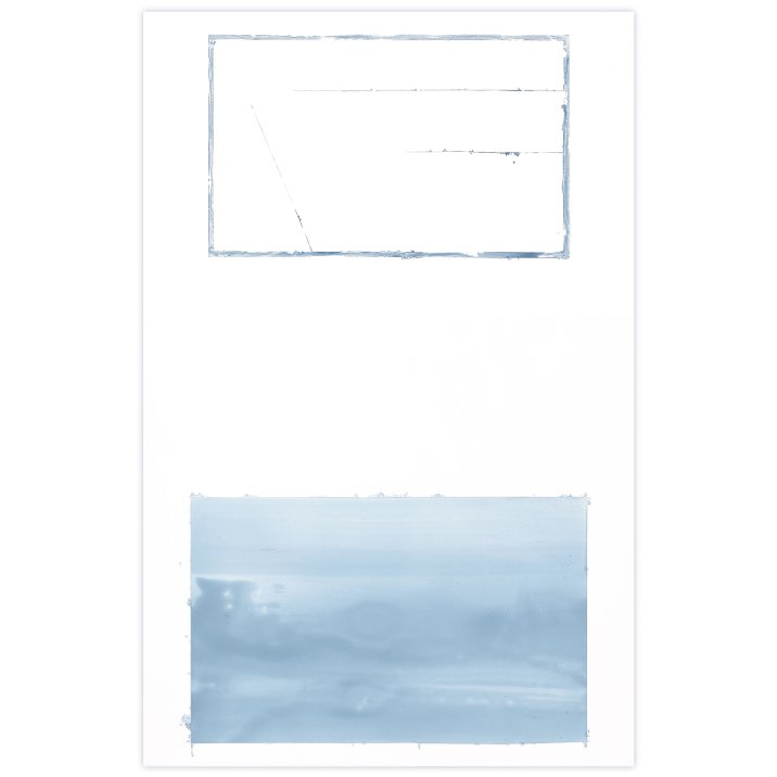 Encore #03, 2023Peinture vinylique sur toile marouflée sur châssis en aluminium, 41 x 63 cm 