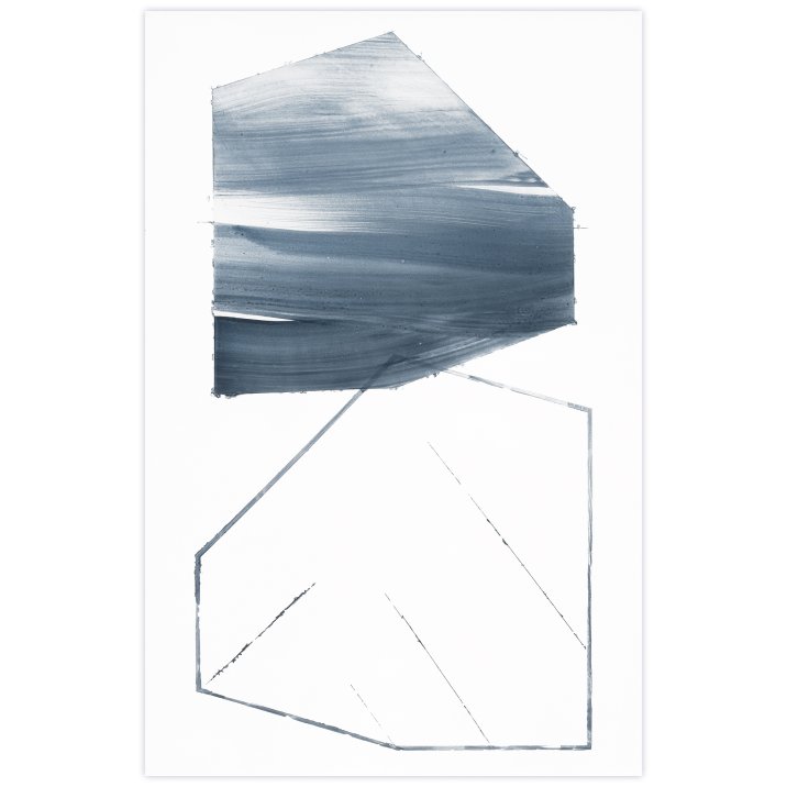 Encore #10, 2023Peinture vinylique sur toile marouflée sur châssis en aluminium, 41 x 63 cm 