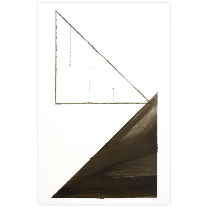 Encore #11, 2023Peinture vinylique sur toile marouflée sur châssis en aluminium, 41 x 63 cm 