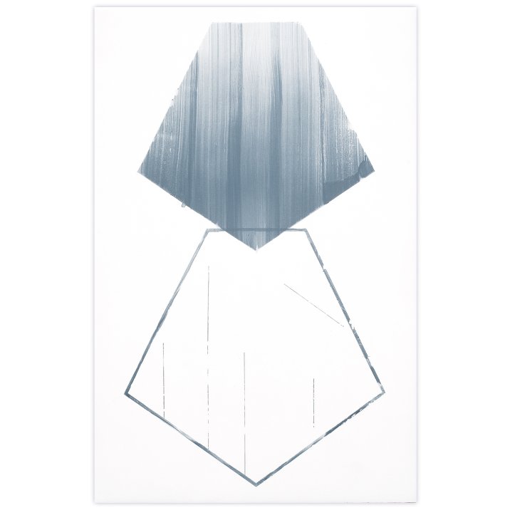 Encore #12, 2023Peinture vinylique sur toile marouflée sur châssis en aluminium, 41 x 63 cm 