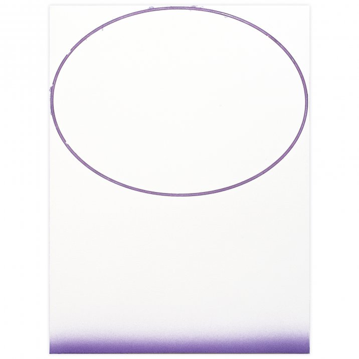 Balance 04, 2021 Vinyl on canvas mounted on aluminum, 18 x 24 cm 
