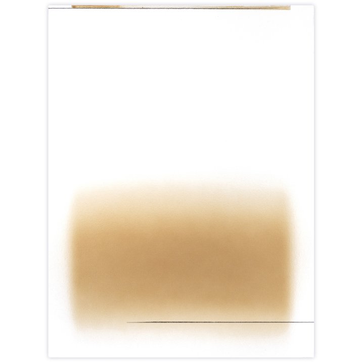  Lignes N°02, 2025Peinture vinylique, graphite et mine polychrome sur papier marouflée sur châssis en aluminium61 x 46 cm