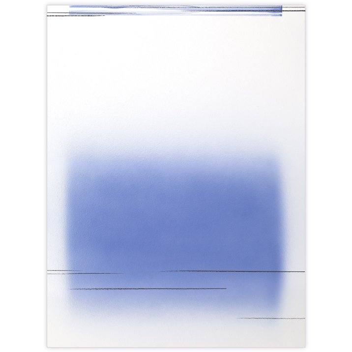  Lignes N°03, 2025Peinture vinylique, graphite et mine polychrome sur papier marouflée sur châssis en aluminium61 x 46 cm