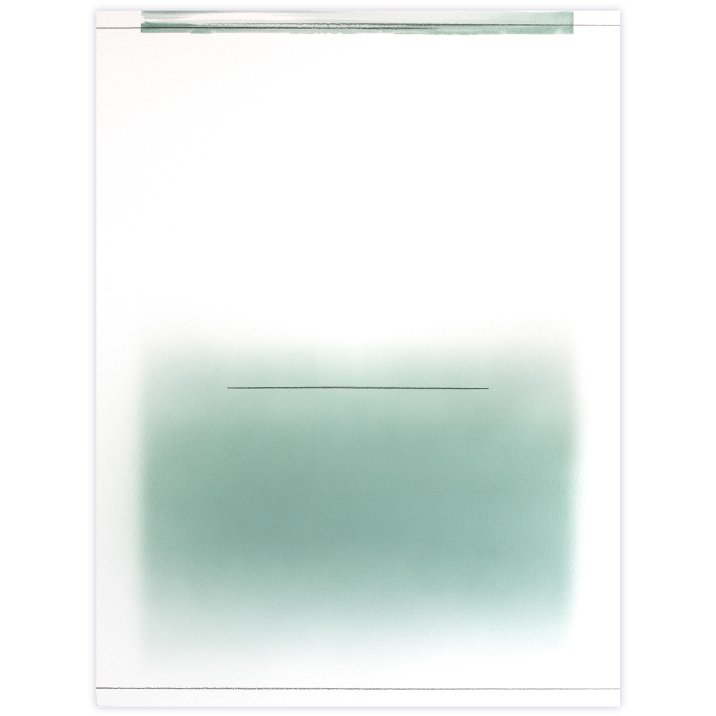  Lignes N°04, 2025Peinture vinylique, graphite et mine polychrome sur papier marouflée sur châssis en aluminium61 x 46 cm