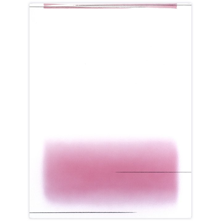 Lignes N°05, 2025Peinture vinylique, graphite et mine polychrome sur papier marouflée sur châssis en aluminium61 x 46 cm