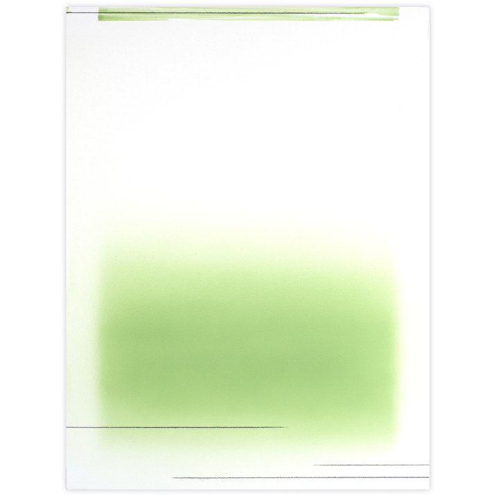  Lignes N°06, 2025Peinture vinylique, graphite et mine polychrome sur papier marouflée sur châssis en aluminium61 x 46 cm