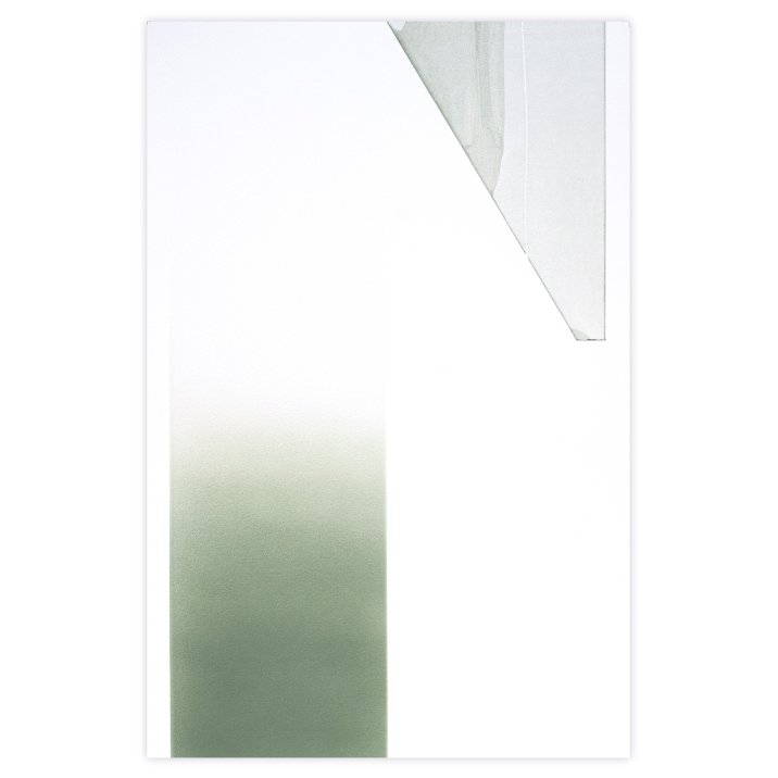 Trio N°03, 2026Vinylique painting, lead on paper pasted on aluminum frame 61 x 40 cm